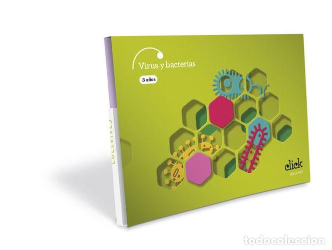 Libri: Virus y bacterias click Edelvives : 3 a&ntilde;os - Mar&iacute;a de la Fe Garc&iacute;a Mart&iacute;nez, Francisco Jos&eacute; Jim&eacute;nez