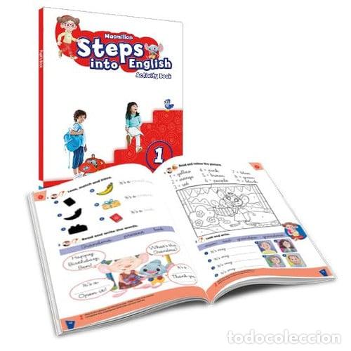 Libros: STEPS INTO ENG 1&ordm;EP WB 20 MACMILLAN - MACMILLAN