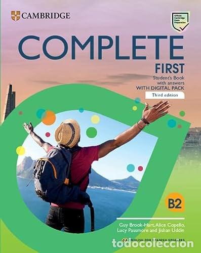 Libros: COMPLETE FIRST STUDENTS BOOK WITH ANSWERS ENGLISH - BROOK-HART, GUY