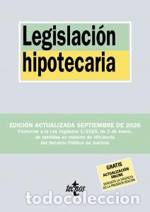 books: Legislacion hipotecaria - Editorial Tecnos