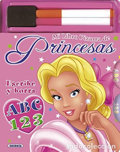 Libros: Mi libro pizarra de princesas. ABC 123 (Spanish Edition) - Susaeta, Equipo