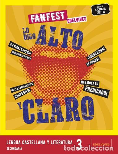 Libros: LENGUA LITERATURA 3&ordm;ESO MURCIA 23 FANFEST - CHIRIVELLA OSMA, CARMEN