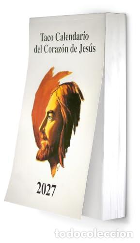 Libros: Taco Calendario del Coraz&oacute;n de Jes&uacute;s - Grande con im&aacute;n - 2027 - Grupo de Comunicaci&oacute;n Loyola.