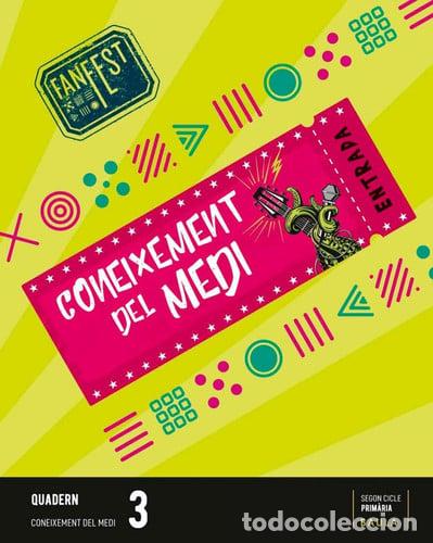Libros: QUADERN CONEIXEMENT MEDI 3&ordm;EP CATALU&Ntilde;A 23 FANFEST ESPIRAL - .