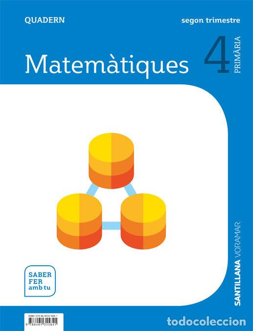 Livros: QUADERN 2 MATEMATICAS 4&ordm;EP VALENCIA 19 S.HACER CONTIGO - VARIOS AUTORES