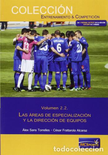 Libri: AREAS ESPECIALIZACION DIRECCION DE EQUIPOS VOL 2.2 - SANS TORRELLES, &Agrave;LEX