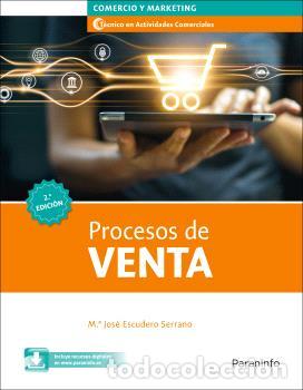 Libros: PROCESOS DE VENTA 2.&ordf; EDICI&Oacute;N 2023 - ESCUDERO SERRANO, MARIA JOSE