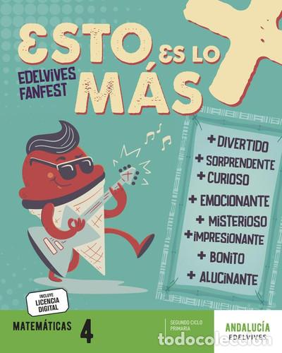 Livres: MATEMATICAS 4&ordm;EP ANDALUCIA 23 FANFEST - AA.VV