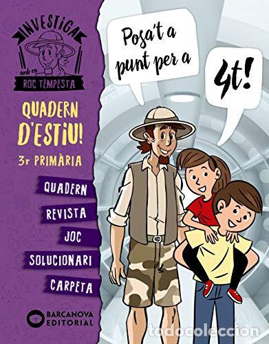 Livros: Investiga amb en Roc Tempesta, 3r Prim&agrave;ria, quadern d'estiu - Murillo, N&uacute;ria, Cerd&agrave;, Ximo
