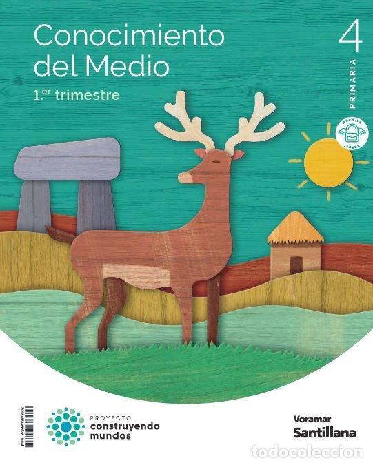 Libri: CONOCIMIENTO MEDIO 4&ordm;EP CAST/VAL 23 CONSTRUYENDO MUNDOS - AA.VV