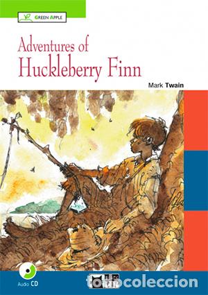 Livres: ADVENTURES OF HUCKLEBERRY FINN WITH CD A2-B1 GREEN APPLE - TWAIN, MARK