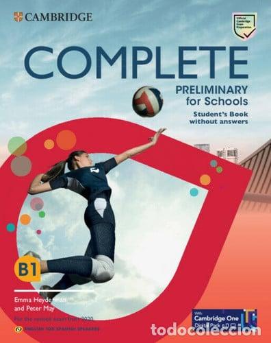 Livres: COMPLETE PRELIMINARY FOR SCHOOLSENGLISH FOR SPANISH SPEAKER - HEYDERMAN, EMMA