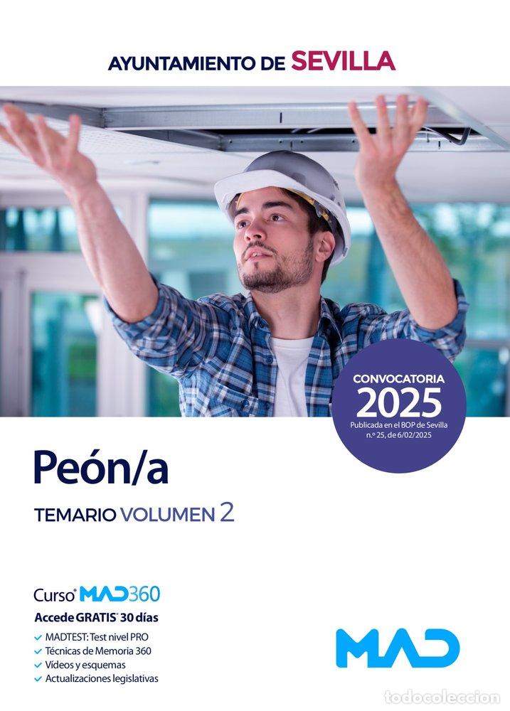 Livros: PEON/A TEMARIO 2 AYUNTAMIENTO SEVILLA - AA.VV
