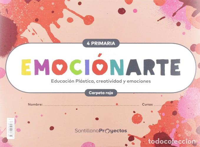 Livres: PLASTICA 4&ordm;EP CUAD+FICHAS ROJO 19 EMOCIONARTE - VARIOS AUTORES