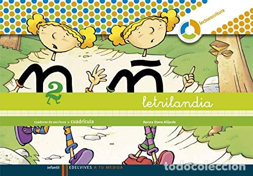 Livres: Letrilandia, A tu medida, lectoescritura, Educaci&oacute;n Infantil. Cuaderno de escritura 2 (cuadr&iacute;cula) -