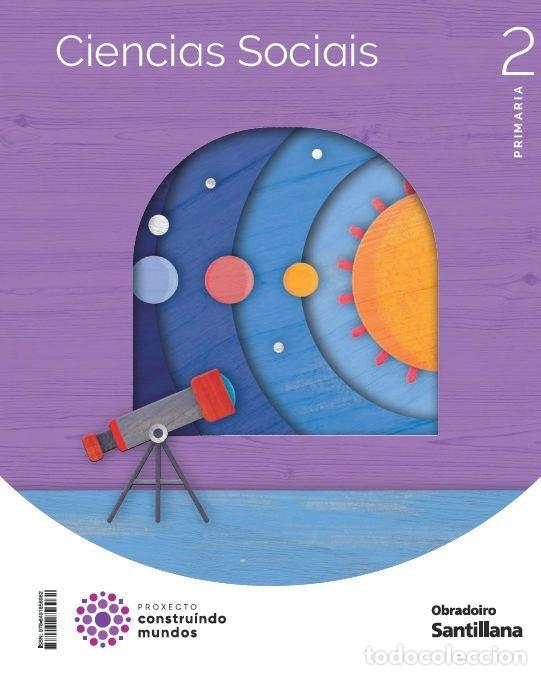 Livres: CIENCIAS SOCIALES 2&ordm;EP GALICIA 23 CONSTRUYENDO MUNDOS - AA.VV