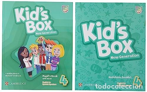 Libri: KID'S BOX NEW GENERATION 4&ordm;EP ST ANDALUCIA 23 - AA.VV