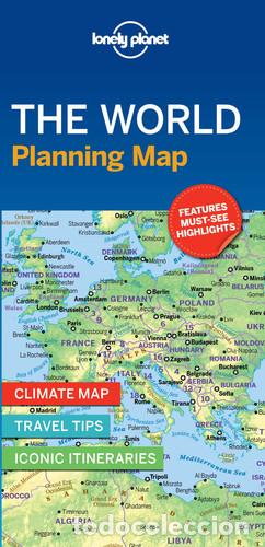 Livres: Lonely Planet The World Planning Map 1 - Lonely Planet