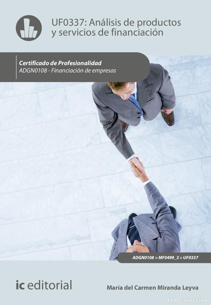 Libros: AN&Aacute;LISIS DE PRODUCTOS Y SERVICIOS DE FINANCIACI&Oacute;N - Miranda Leyva, Mar&iacute;a del Carmen