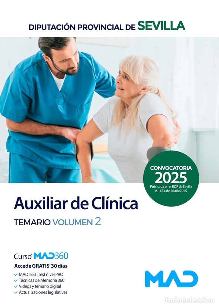 books: AUXILIAR CLINICA TEMARIO 2 DIPUTACION PROVINCIAL SEVILLA - AA.VV