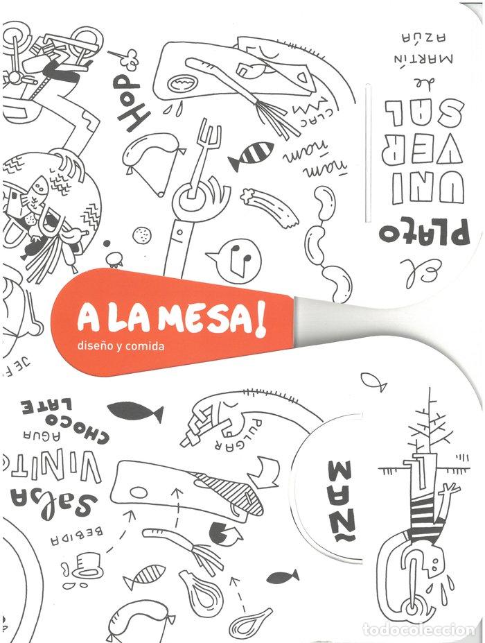 Libros: A LA MESA DISE&Ntilde;O Y COMIDA - AZ&Uacute;A, MART&Iacute;N