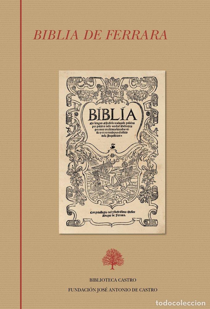 Libros: BIBLIA DE FERRARA - VARIOS AUTORES