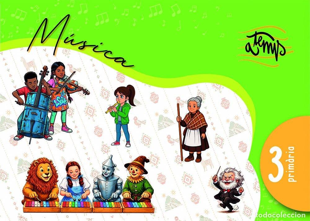 Livros: MUSICA 3&ordm;EP A TEMPS CATALAN 2&ordm;ED. - AA.VV