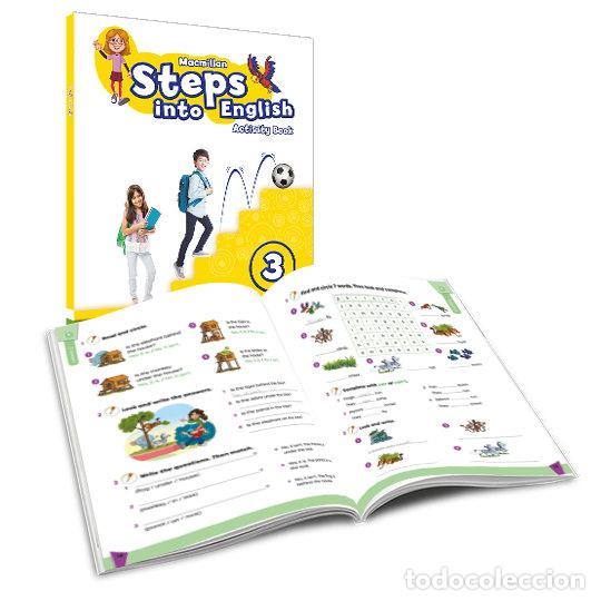 Livres: STEPS INTO ENG 3&ordm;EP WB 20 MACMILLAN - MACMILLAN