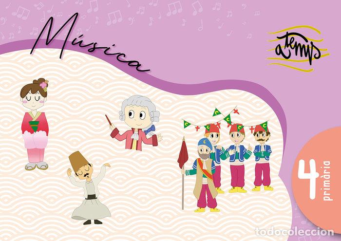 Livros: MUSICA 4&ordm;EP A TEMPS CATALAN - AA.VV