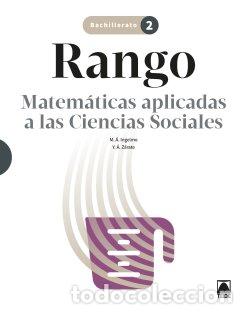 Libros: MATEMATICAS APLICADAS CCSS 2&ordm;BACH 23 RANGO - AA.VV - Foto 1