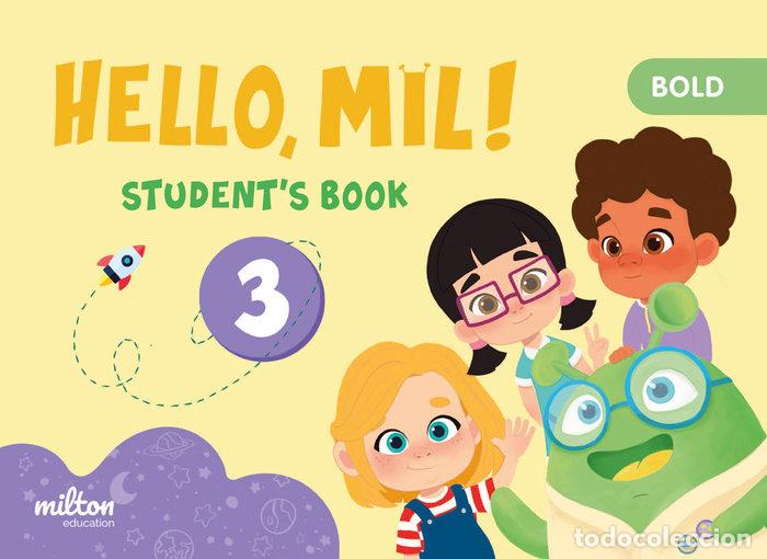 Libri: HELLO MIL 3 BOLD ENGLISH CAPS 5A&Ntilde;OS ST 22 - PINZAN, ORNELLA