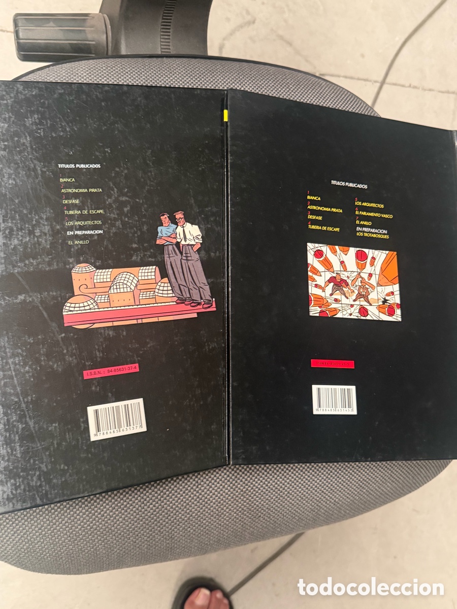 Libros: 2 x c&oacute;mic los arquitectos el anillo ikusager - Foto 3