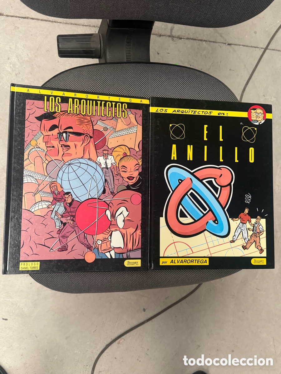Libros: 2 x c&oacute;mic los arquitectos el anillo ikusager