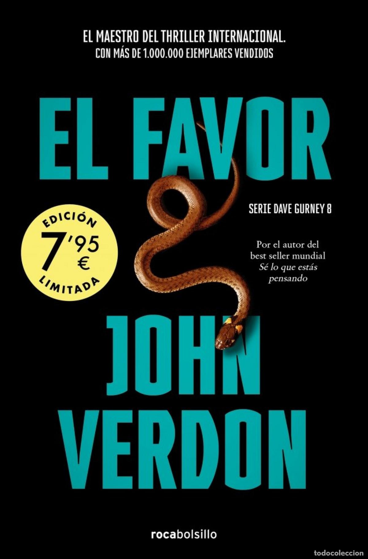 books: EL FAVOR (SERIE DAVID GURNEY 8) - Verdon, John