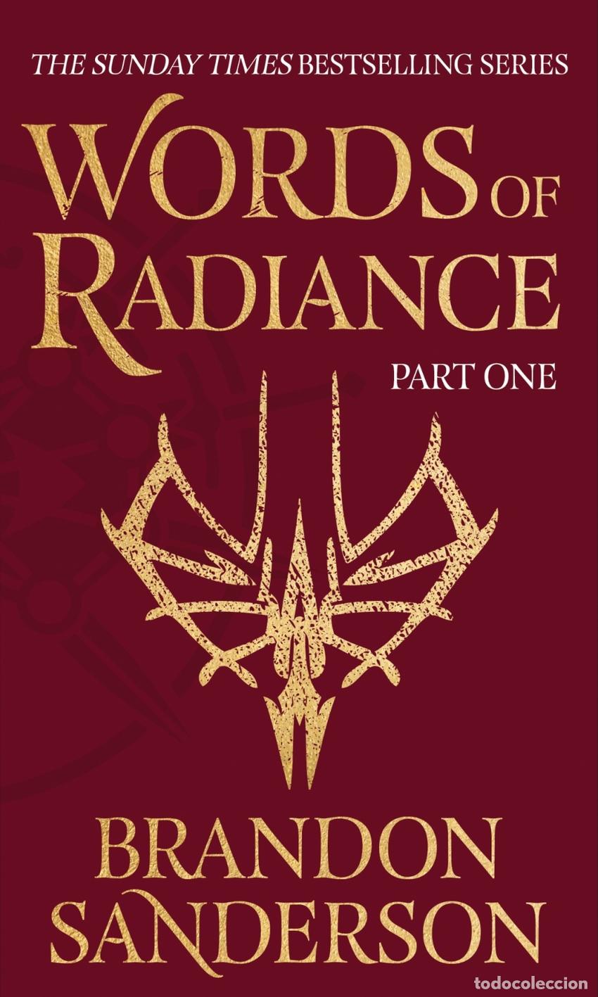 Libros: WORDS OF RADIANCE PART ONE - Sanderson, Brandon