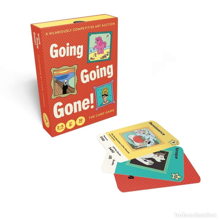 Libros: GOING, GOING, GONE! THE CARD GAME - SIN DETERMINAR