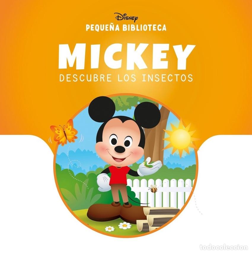 Libros: PEQUE&Ntilde;A BIBLIOTECA DISNEY. MICKEY DESCUBRE LOS INSECTOS - DISNEY