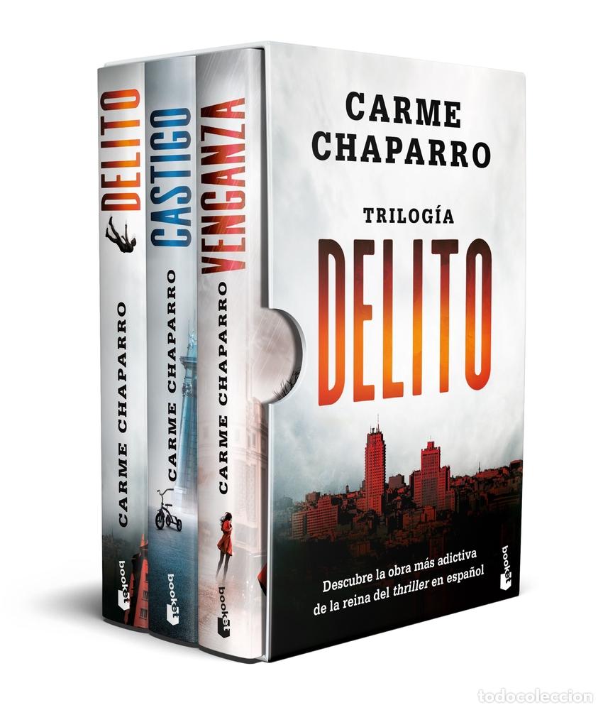 Libros: ESTUCHE SERIE DELITO (DELITO + CASTIGO + VENGANZA) - CHAPARRO, CARME