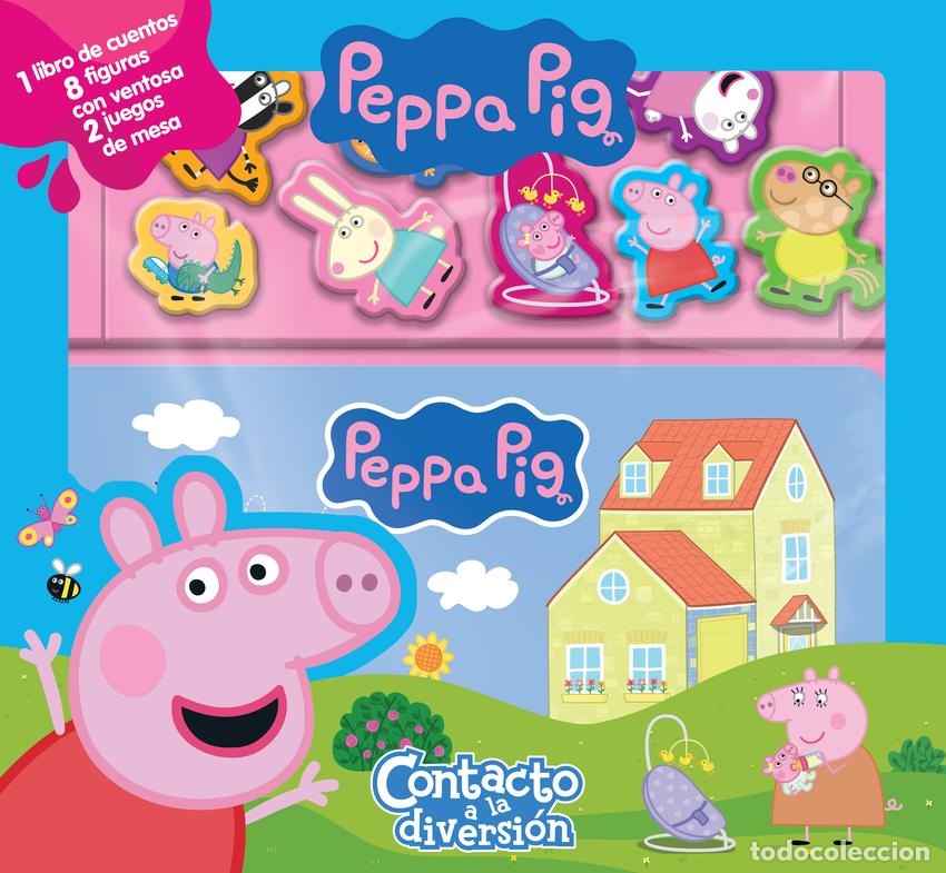 B&uuml;cher: PEPPA PIG (LIBRO+JUEGO DE MESA) (CONTACTO A LA DIVERSI&Oacute;N) - Espanol/Castellano