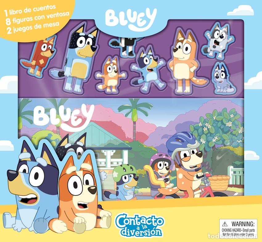 B&uuml;cher: BLUEY (LIBRO+JUEGO DE MESA) (CONTACTO A LA DIVERSI&Oacute;N) - Espanol/Castellano