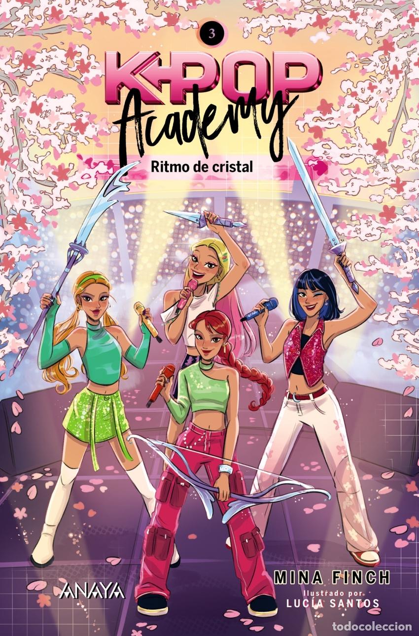 Livros: K-POP ACADEMY. RITMO DE CRISTAL - FINCH, MINA