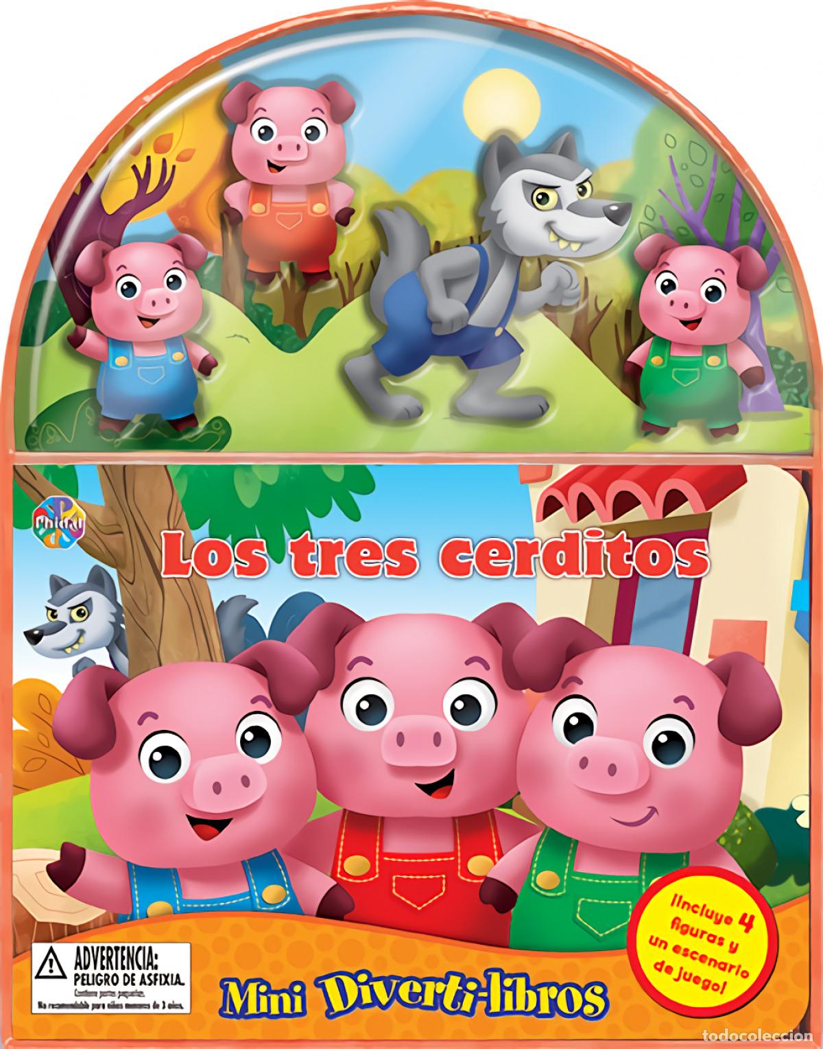 Livros: LOS TRES CERDITOS (MINI DIVERTI-LIBROS) - Infantil, juvenil y educativo