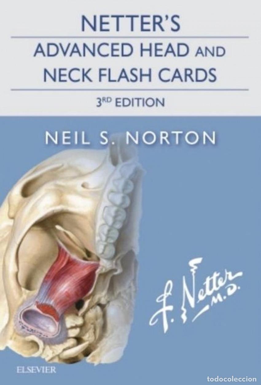 Libros: NETTER'S ADVANCED HEAD AND NECK FLASH CARDS - Norton, Neil