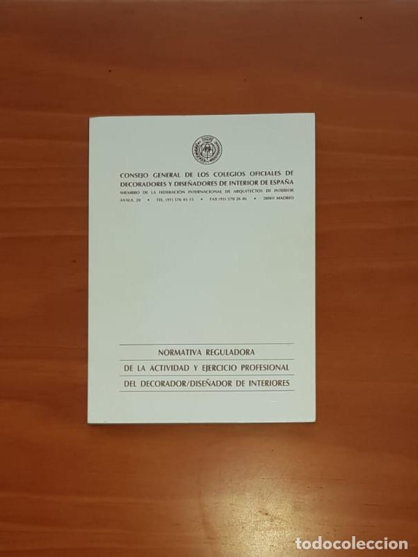 Libros: Normativa de la actividad del decorador - 1990