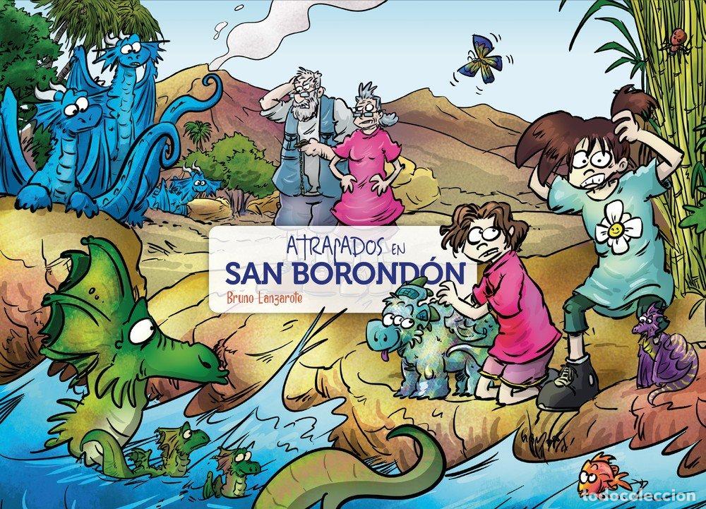 books: ATRAPADOS EN SAN BORONDON - LANZAROTE PEREZ, BRUNO