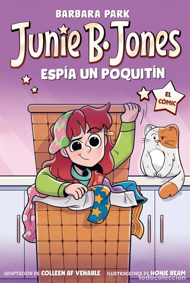 books: JUNIE B. JONES ESP&Iacute;A UN POQUIT&Iacute;N (JUNIE B. JONES [EL C&Oacute;MIC]) - Barbara Park