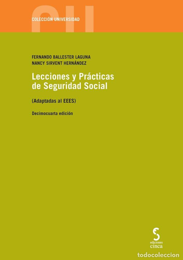 B&uuml;cher: LECCIONES Y PRACTICAS DE SEGURIDAD SOCIAL 14&ordf; ED - BALLESTER LAGUNA, FERNANDO