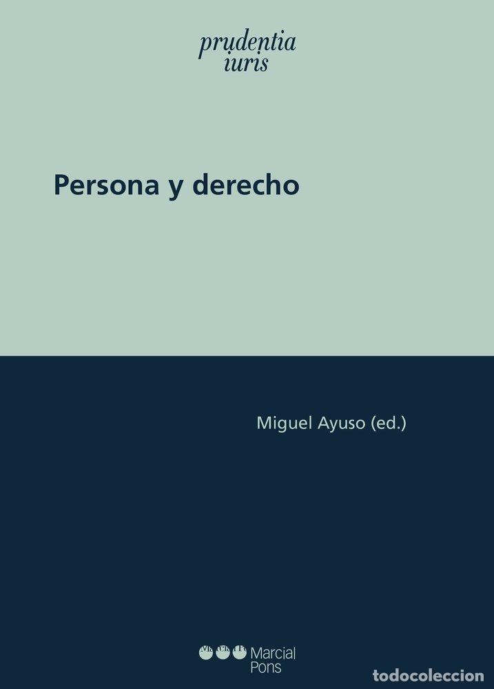 Libros: PERSONA Y DERECHO - AYUSO, MIGUEL