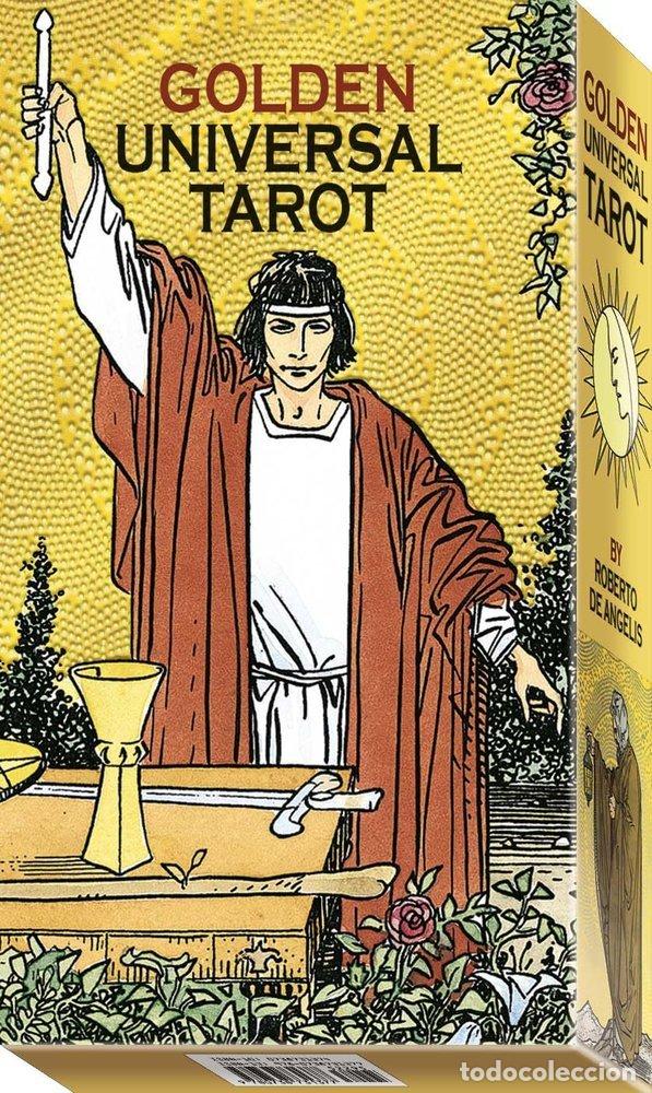 Libri: GOLDEN UNIVERSAL TAROT - DE ANGELIS, ROBERTO