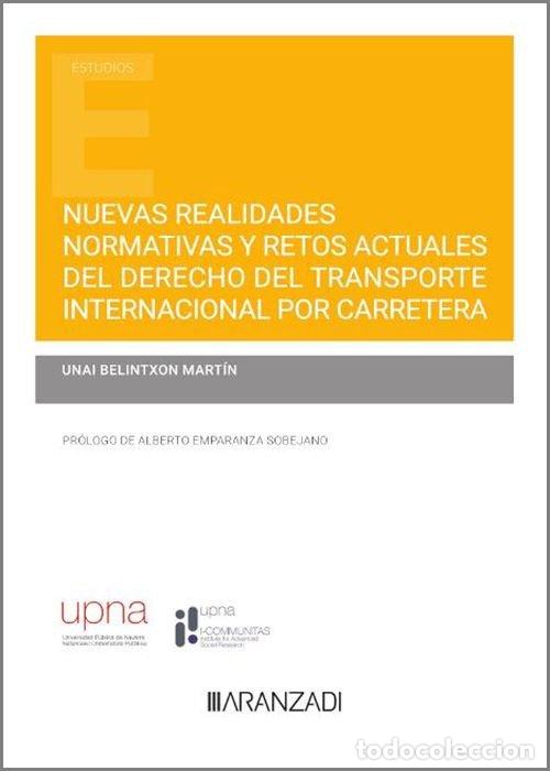 Livros: NUEVAS REALIDADES NORMATIVAS Y RETOS ACTUALES DEL DERECHO D - BELINTXON MARTIN, UNAI